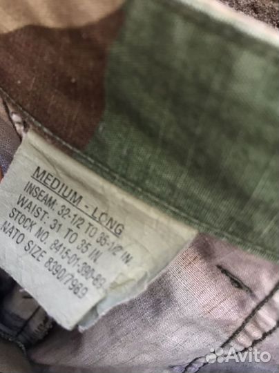 Брюки BDU NyCo Ripstop M/L, Woodland, США