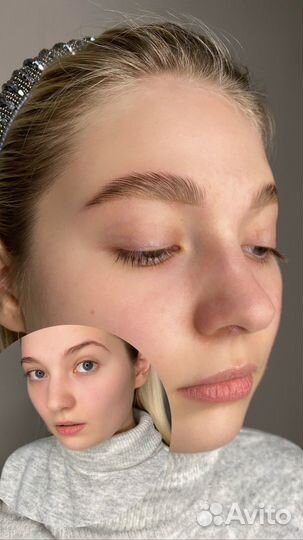 Макияж и оформление бровей