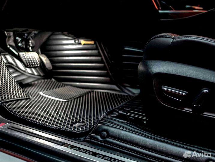 Автоковрики на Toyota LC 300 2021г
