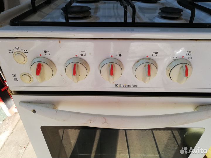 Газовая плита бу electrolux