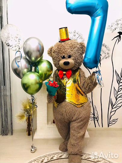 Мишка Тедди и Зайка Ники на праздник