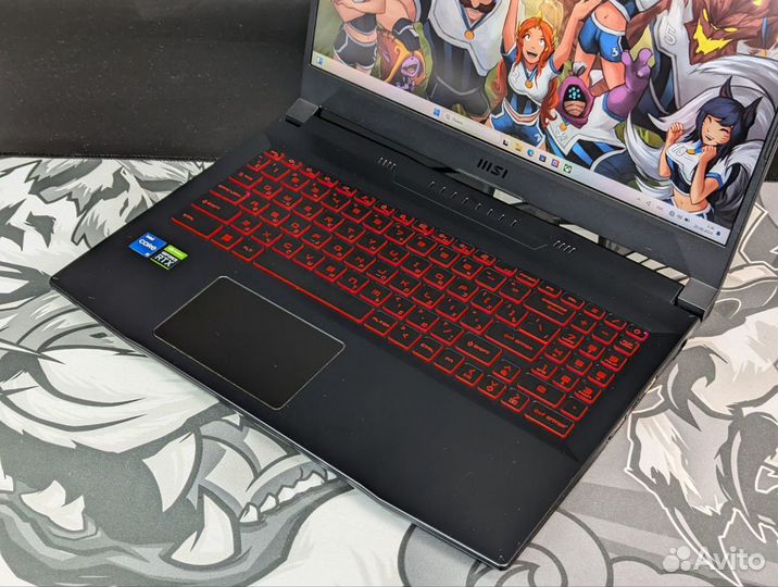 MSI Katana GF66 I5-11400H RTX3060 16GB 512GB SSD