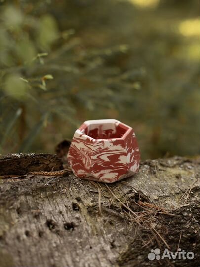 Кашпо из гипса