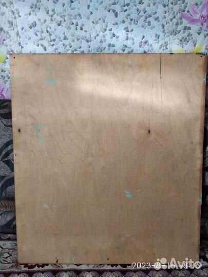 Портрет Ленина (резьба по дереву)