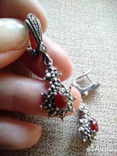 Серьги и браслет