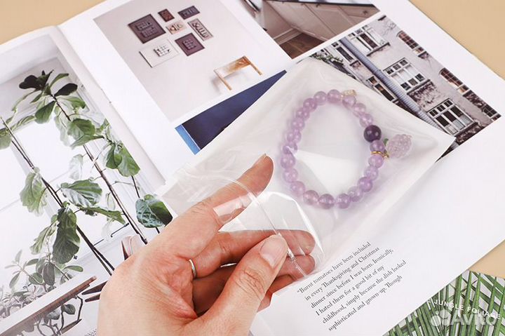 Упаковочные пакеты зип лок zip-lok белые с окошком