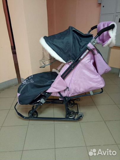 Санки коляска ника