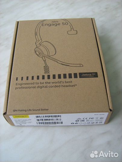 Гарнитура Jabra Engage 50 Mono USB-C новая