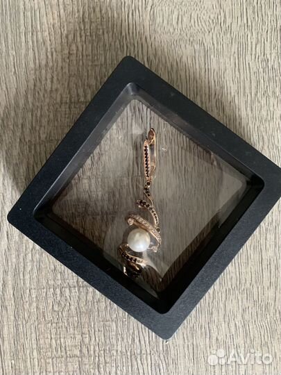 Серьги серебро