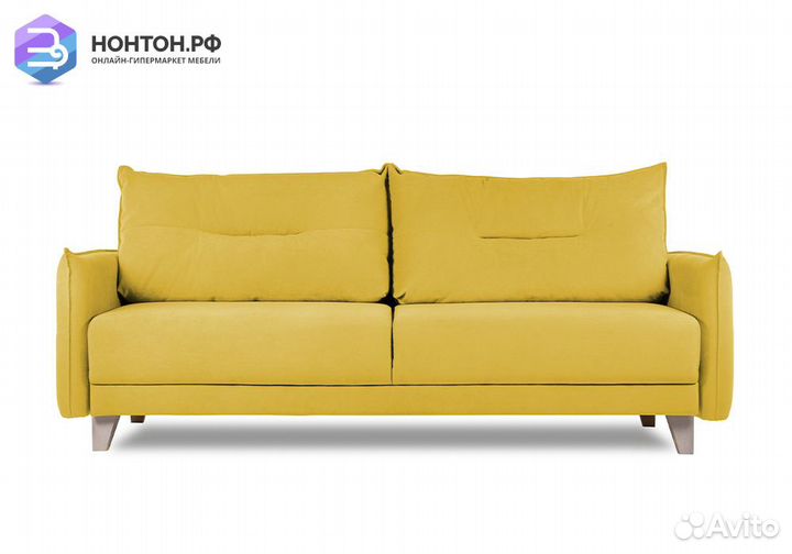 Диван пантограф Велс жёлтый