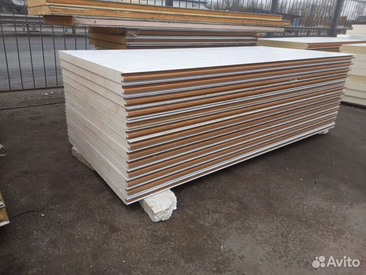 Сэндвич панели 10000 м2 в наличии