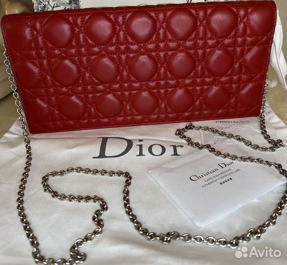 Клатч Christian Dior оригинал кожа