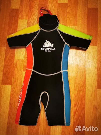 Гидрокостюм scorpena 6-8 лет неопрен 2.5 мм