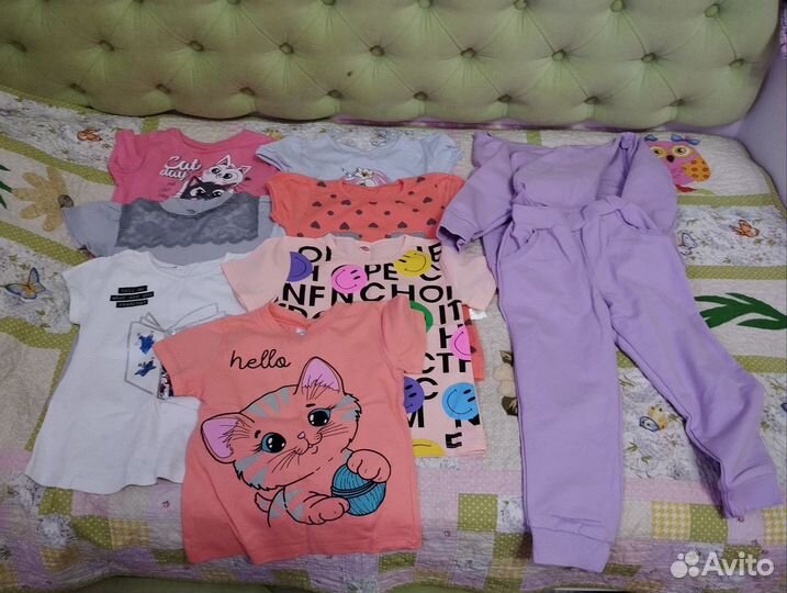 Вещи на девочку пакетом