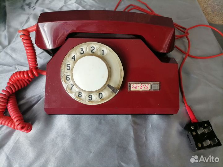 Телефон дисковый СССР, удлинитель