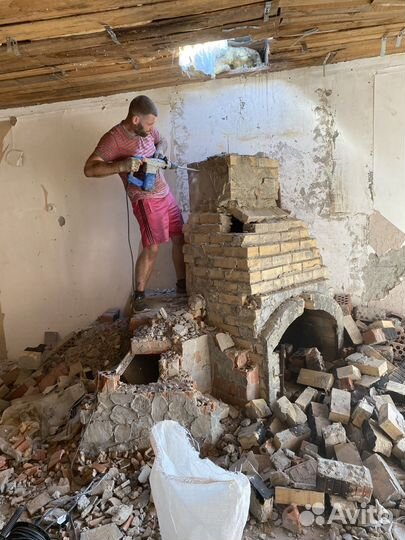 Демонтажные работы в квартирах демонтаж домов снос
