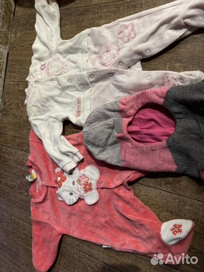 Пакет вещей для новорожденного