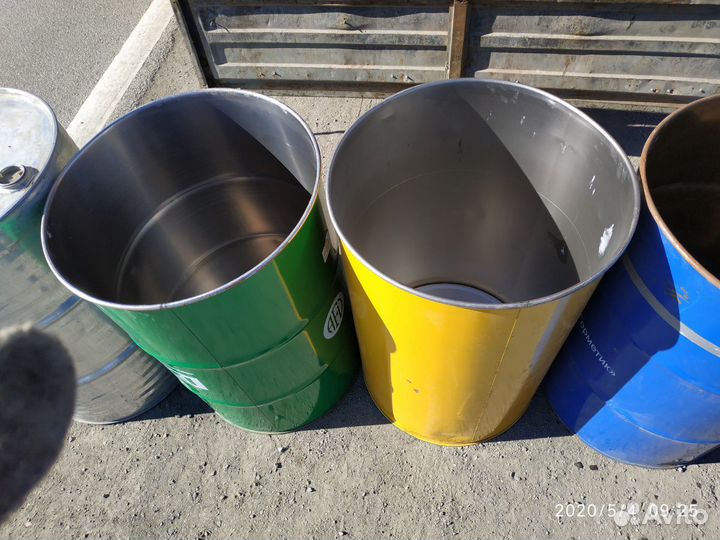 Бочка металлическая 200л