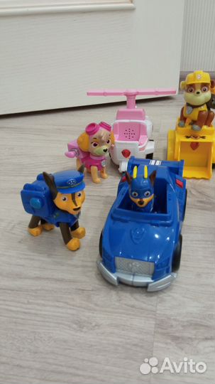 Игрушки щенячий патруль