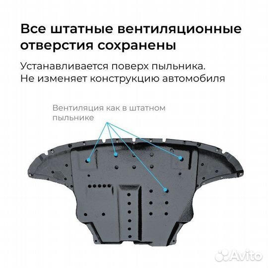 Композитная защита днища Lixiang L7 - L9.Всё днище