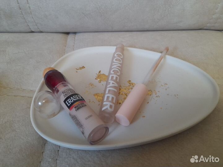 Консилер, вв крем, корректор для глаз, румяна