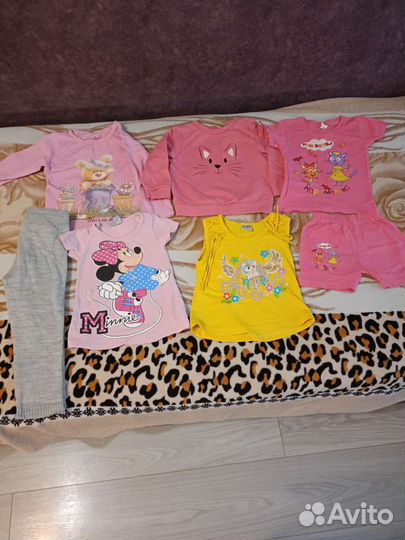 Вещи пакетом на девочку 86-92