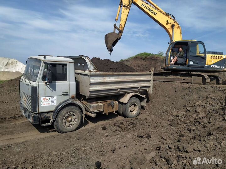 Щебень Пгс Песок Чернозем