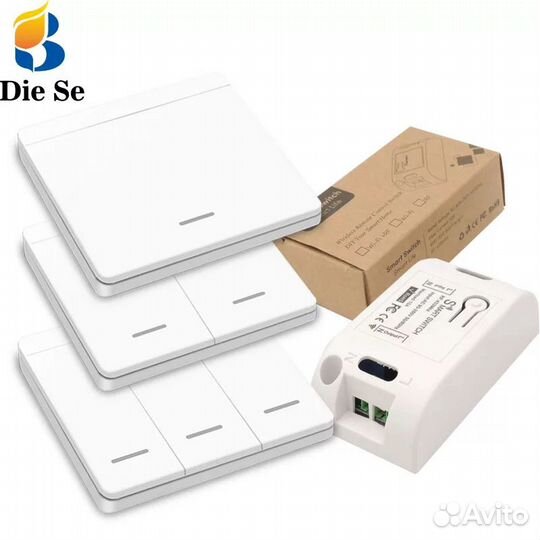 Беспроводной выключатель и реле радиоканальные