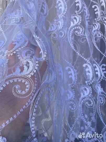 Тюль белый Турция