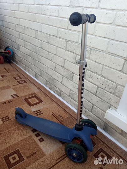 Самокат детский трехколесный бу