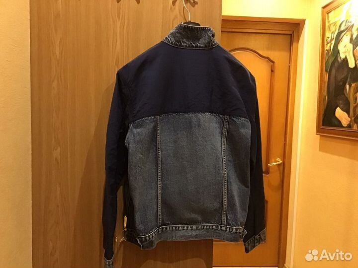 Джинсовая куртка levis размер L-XL