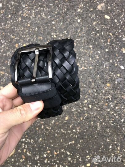 Мужской кожаный ремень