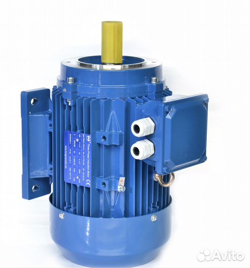 Асинхронный трехфазный электродвигатель 0.75 кВт (MS 80M2-0.75кВт-4 (B35)