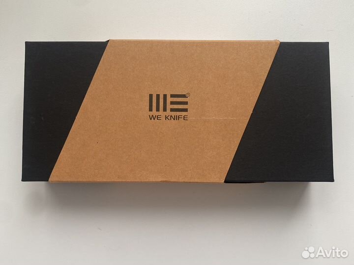 Складной нож We Knife Banter blackwash сталь S35VN