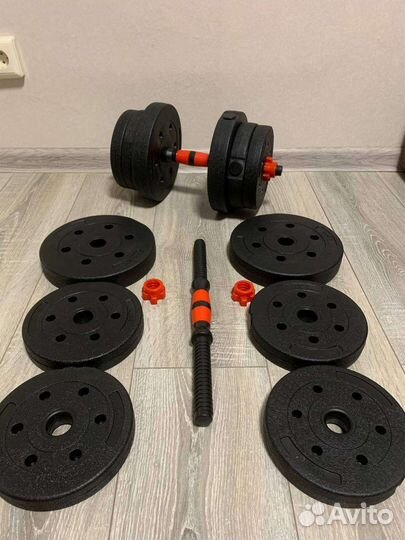 Гантели разборные