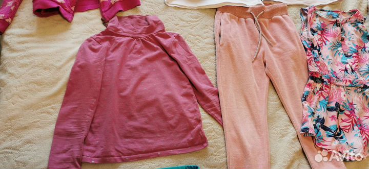 Вещи пакетом для девочки 104-116