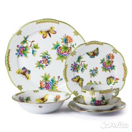 Набор столовой посуды Herend Queen Victoria