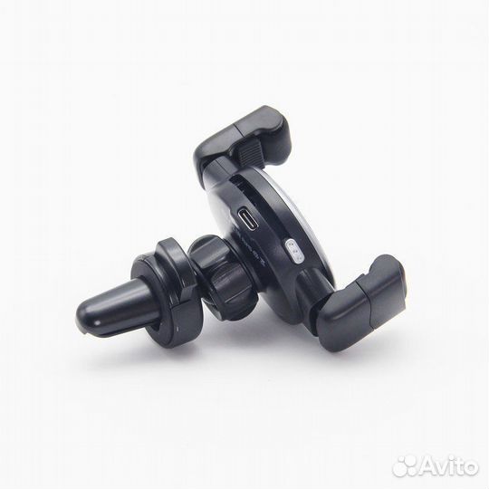 Автомобильный держатель с беспроводное зарядкой Mi