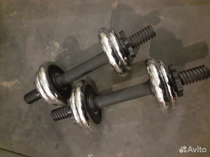 Гантели разборные