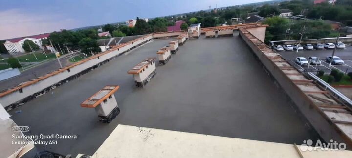 Механизированная полусухая стяжка пола