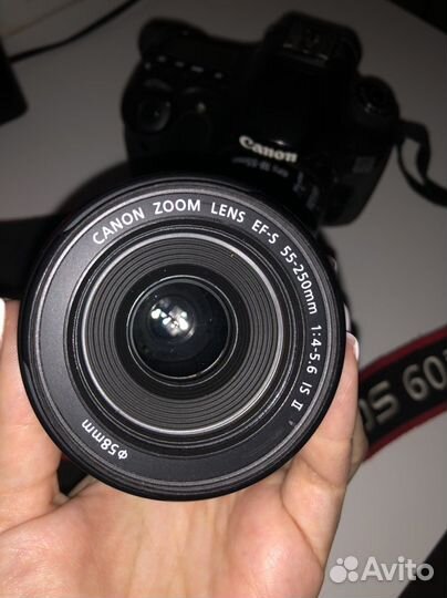 Зеркальный фотоаппарат canon 60d