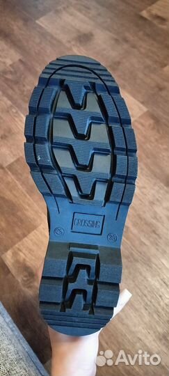 Берцы кожаные