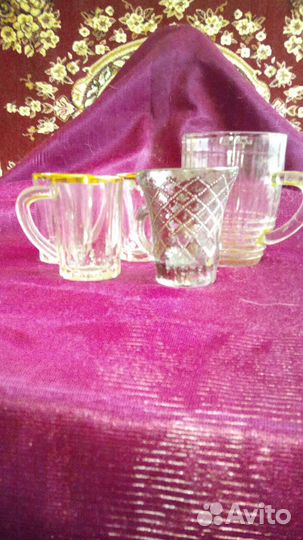 Стеклянная посуда времен СССР