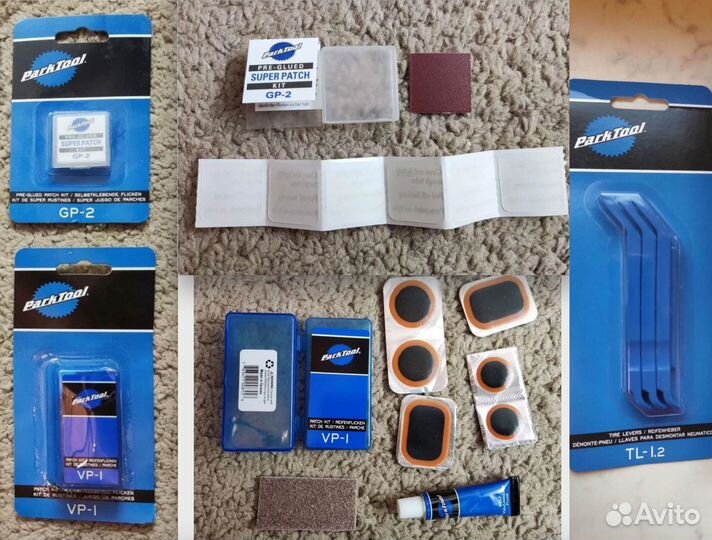 Брызговики / крылья; защита пера; заплатки камер