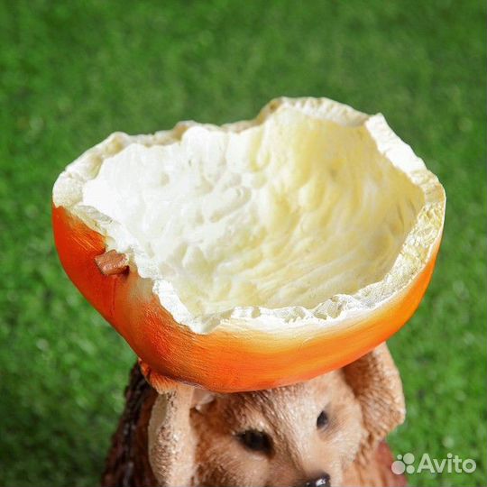 Садовая фигура 'Ежик - поилка' 23см