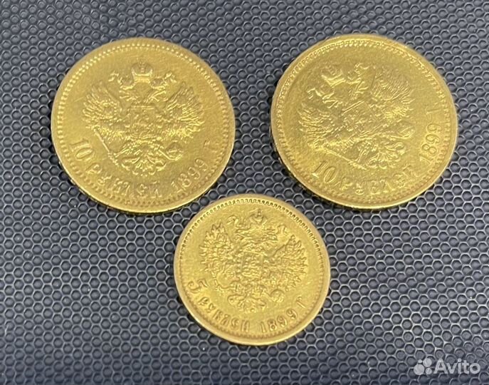 5 10 рублей сеятель червонец золото