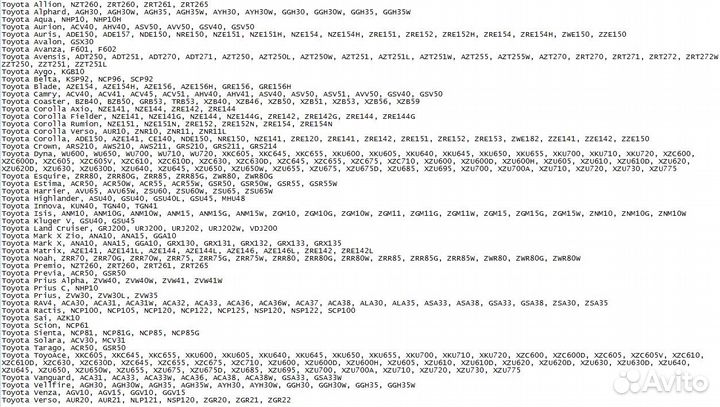 LED туманки на Toyota Corolla 150 Белый Желтый