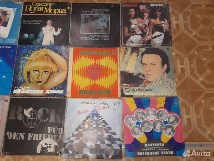 Виниловые пластинки СССР