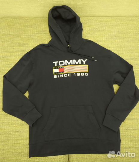 Худи мужское Tommy Jeans Navy, р. L (Оригинал)