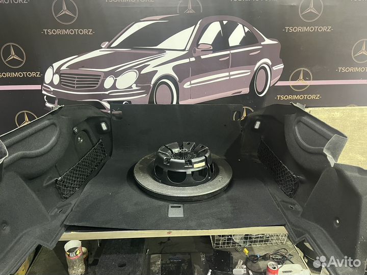 Обшивка багажника мерседес w218 cls500